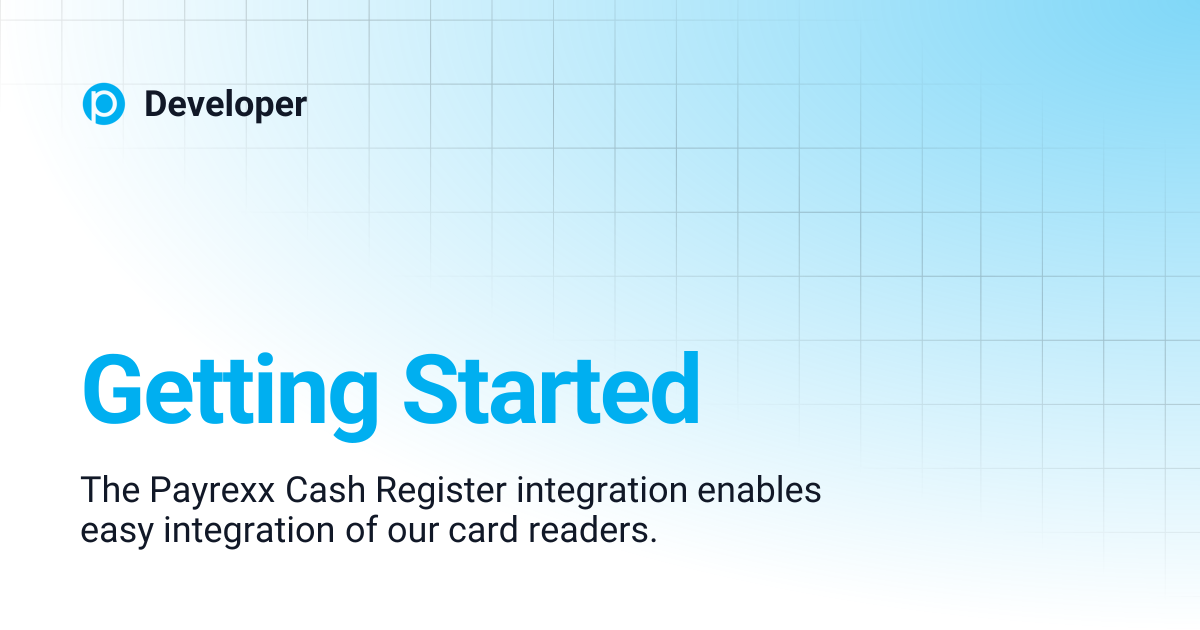 Getting Started | Developer