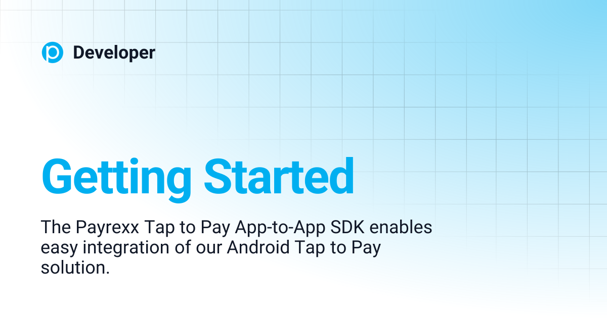 Getting Started | Developer