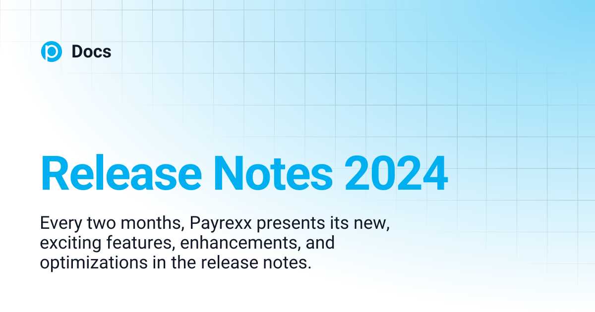 Release Notes 2024 | ENGLISH | Docs