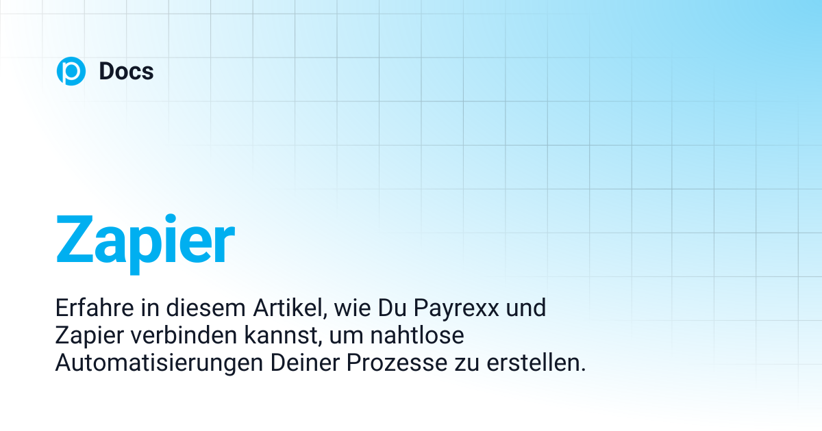 Zapier | Docs