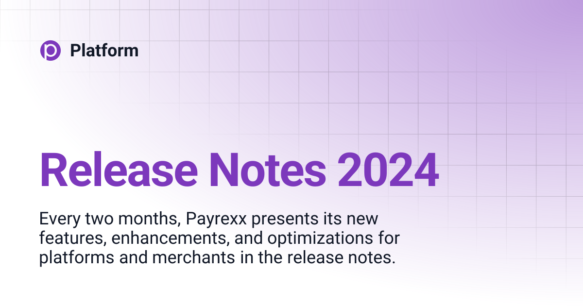 Release Notes 2024 | ENGLISH | Platform